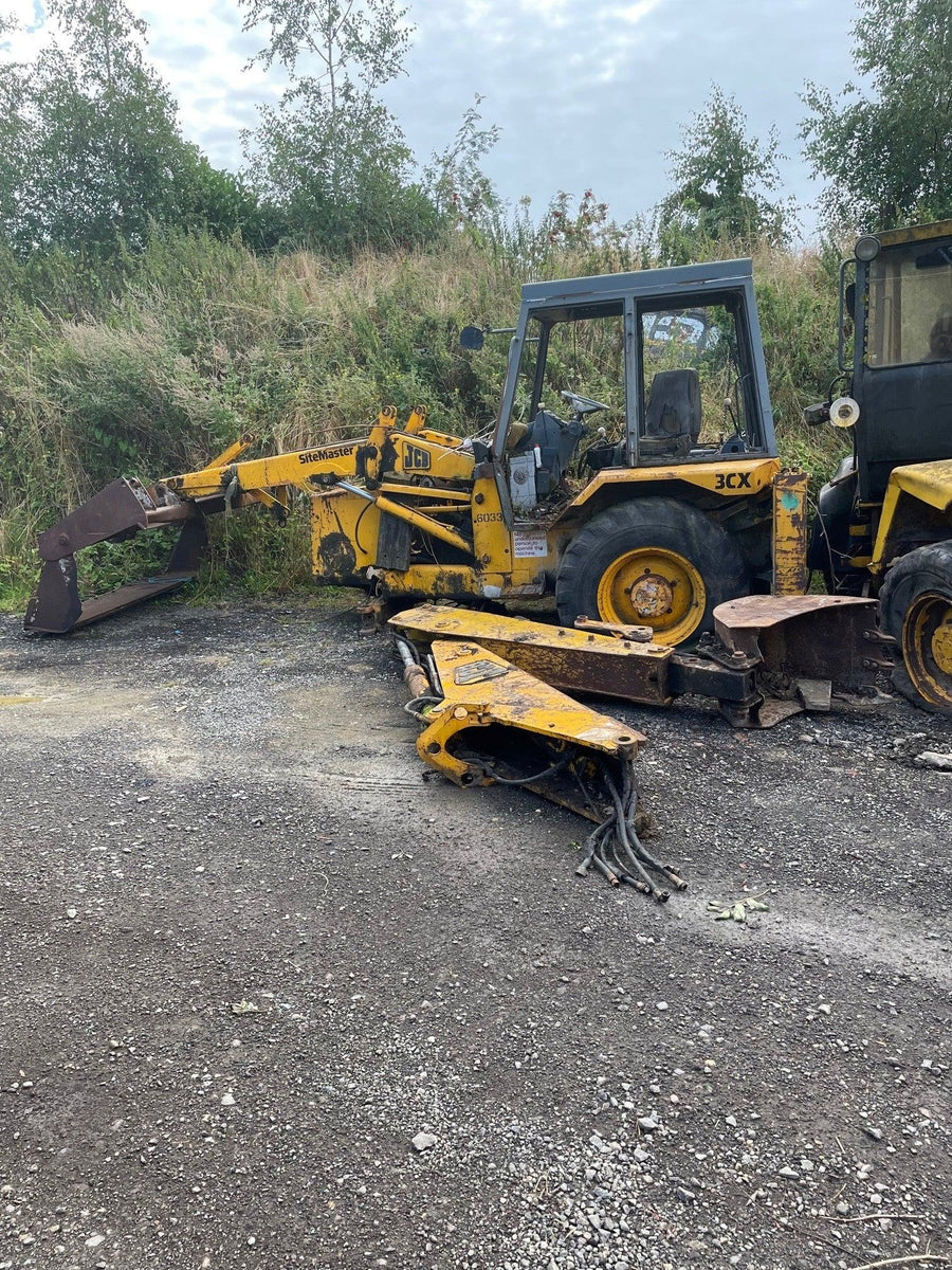 JCB 3CX SITEMASTER GREY CAB SERIAL NUMBER 364618 YEAR 1991 Vicary