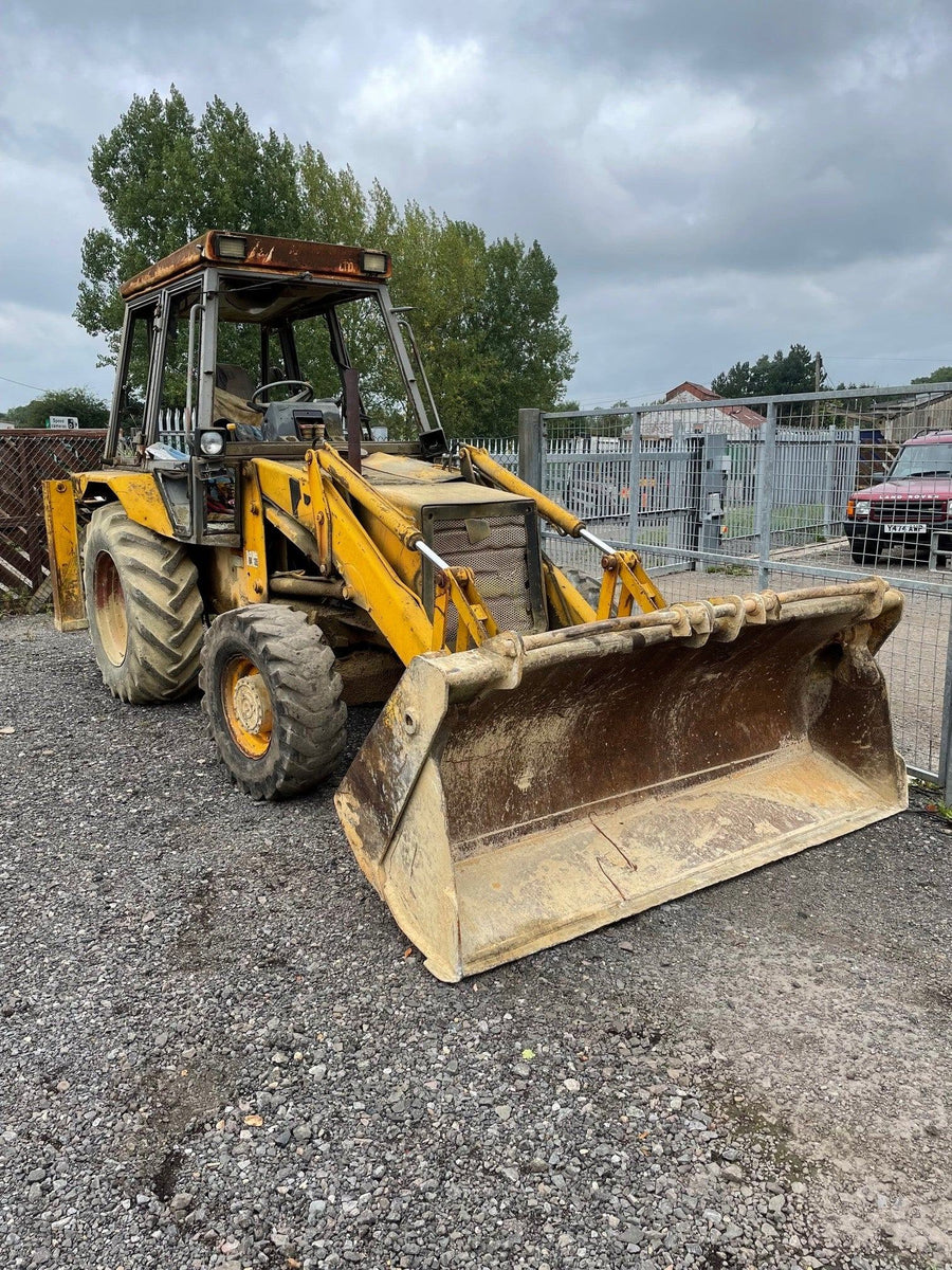 JCB 3CX GREY CAB SERIAL NUMBER 349982 YEAR 1989 Vicary Plant JCB