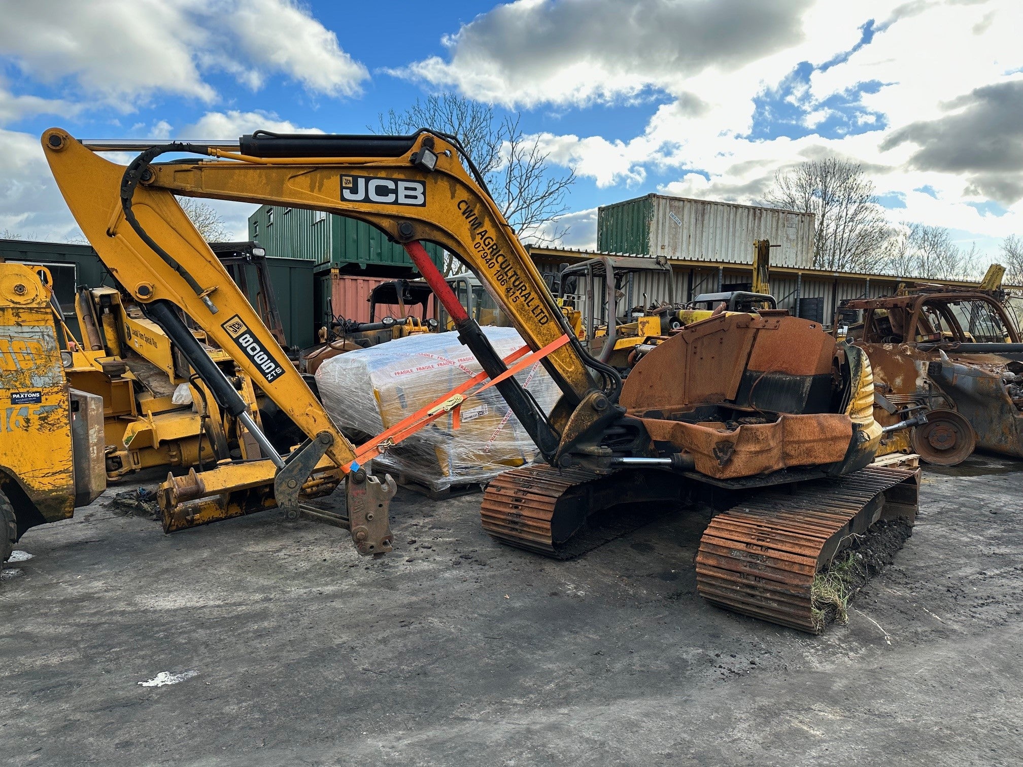 JCB 8065 SERIAL NUMBER 1537900 YEAR 2011 - Vicary Plant JCB Spares ...