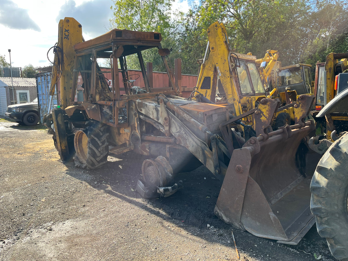 JCB 3CX GREY CAB SERIAL NUMBER 346160 YEAR 1989 Vicary Plant JCB