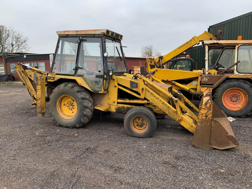 JCB 3CX  2WD  SITEMASTER SERIAL NUMBER 321008 YEAR 1986 3CX, BACKHOE Vicary Plant Spares
