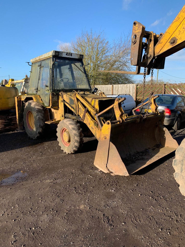 JCB 3CX 4X4 SITEMASTER SERIAL NUMBER 334129 YEAR 1987 3CX, BACKHOE Vicary Plant Spares