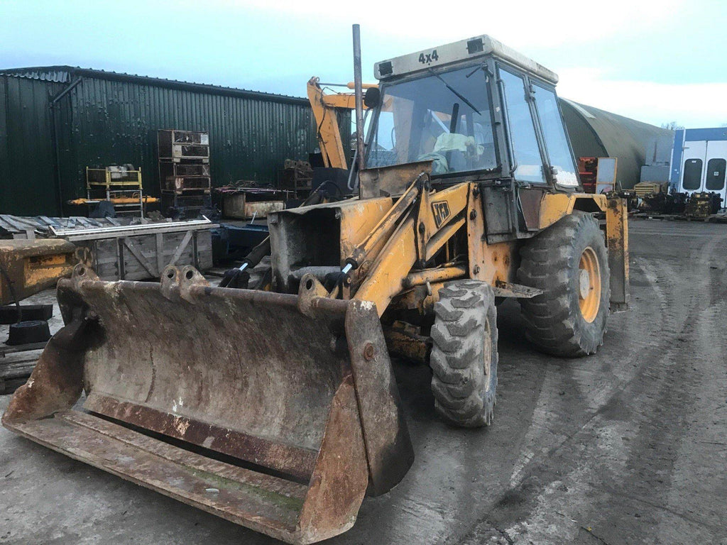 JCB 3CX 4X4 SITEMASTER GREY CAB SERIAL NUMBER 360309  YEAR 1990 3CX, BACKHOE Vicary Plant Spares