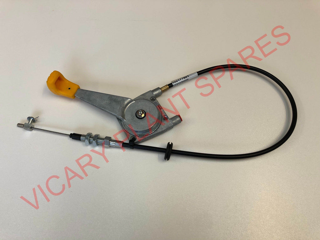 THROTTLE CABLE ASSEMBLY JCB Part No. 910/50600 - Vicary Plant Spares