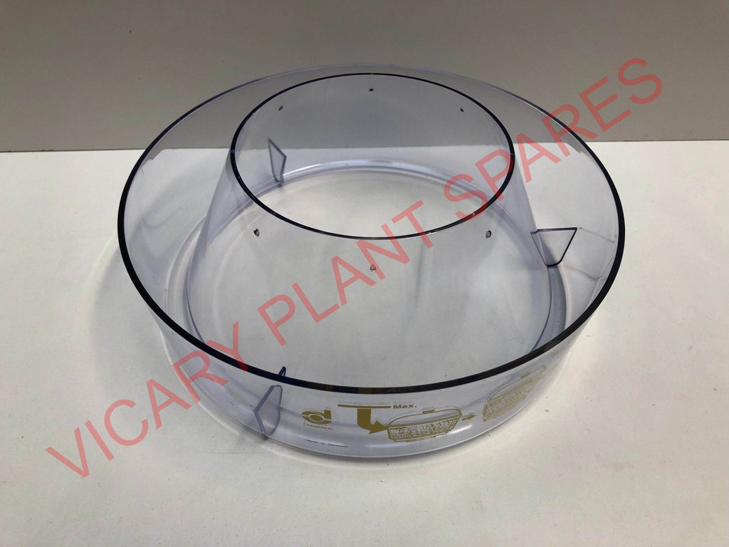 BOWL-PLASTIC PRE/CLEANER JCB Part No. 32/206303 - Vicary Plant Spares