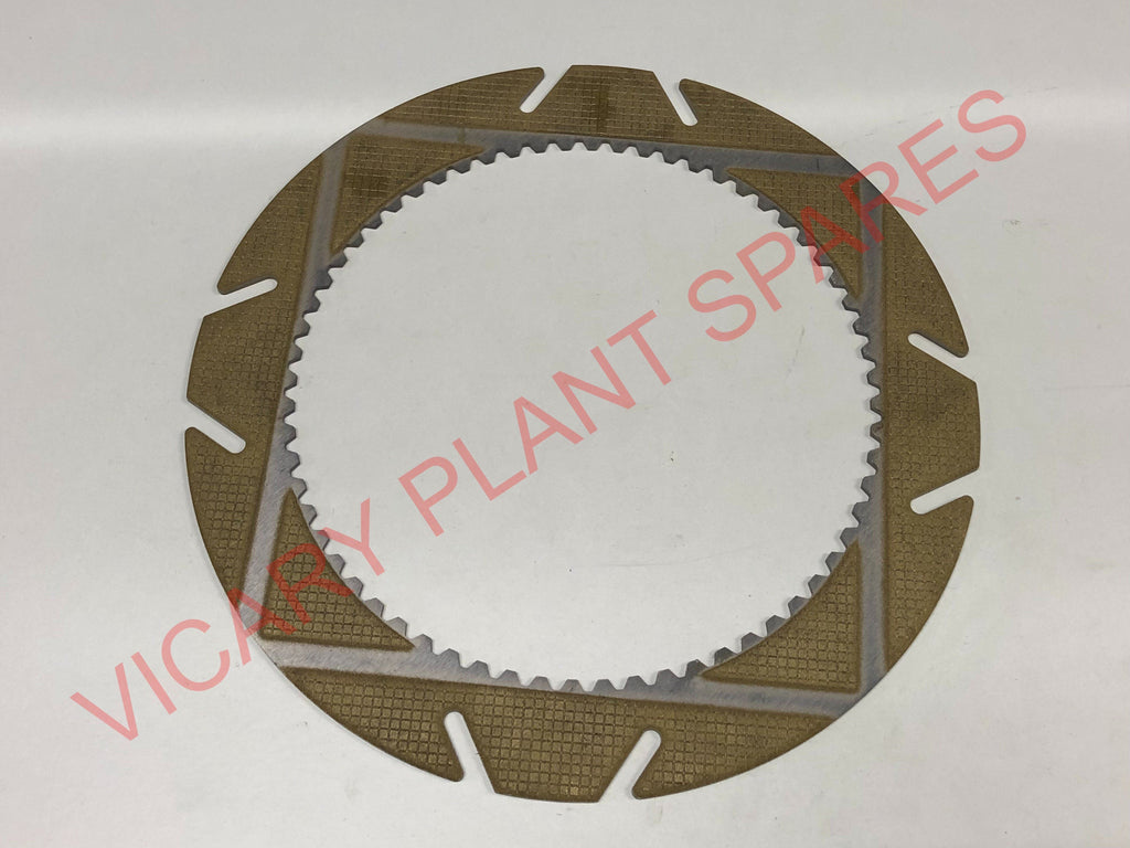 FRICTION PLATE JCB Part No. 332/F6082 ADT, DUMP TRUCK, WHEELED LOADER Vicary Plant Spares