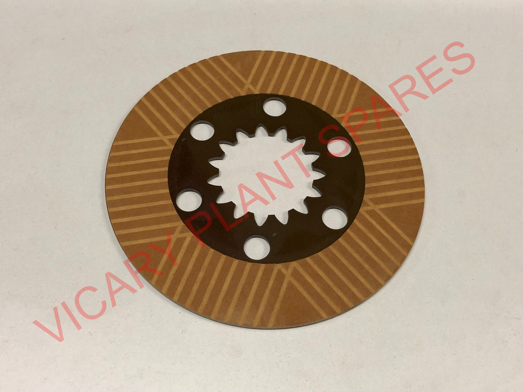 BRAKE FRICTION PLATE JCB Part No. 458/20357 - Vicary Plant Spares