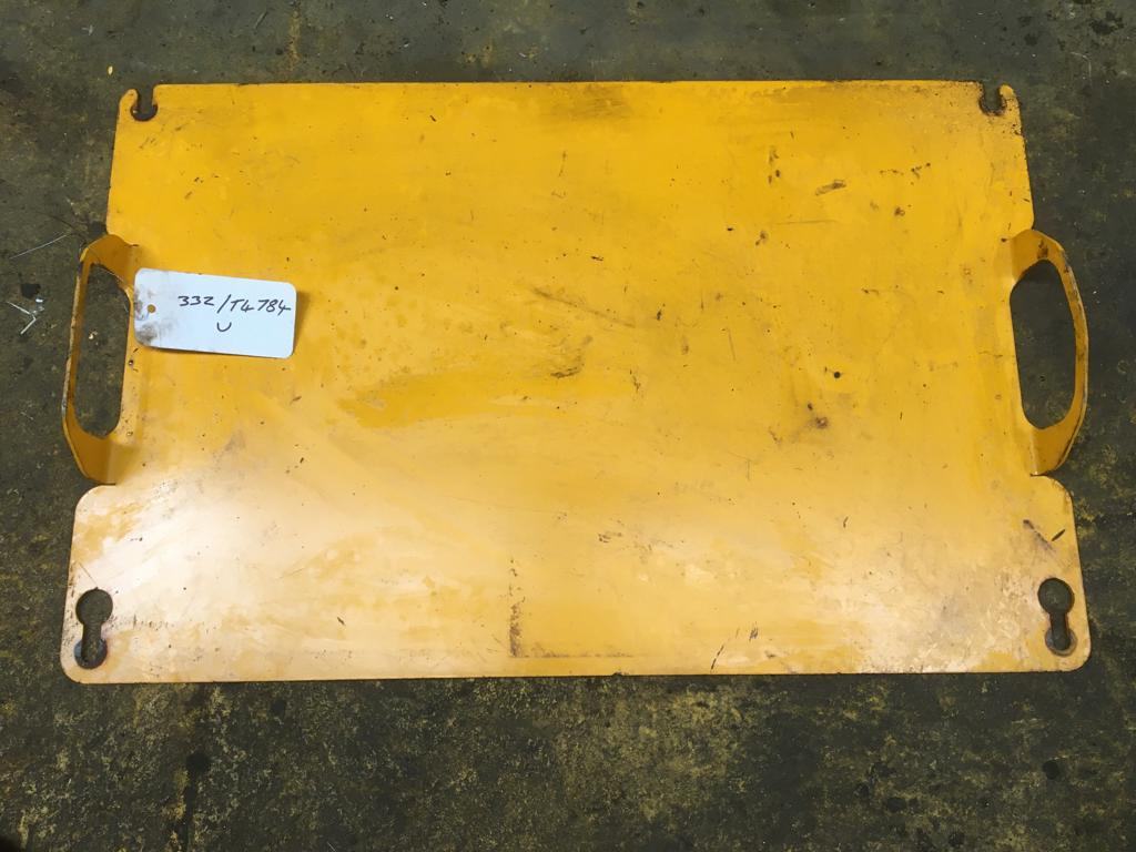 SECOND HAND COVER PLATE JCB Part No. 332/T4784 SECOND HAND, USED, WHEELED LOADER Vicary Plant Spares