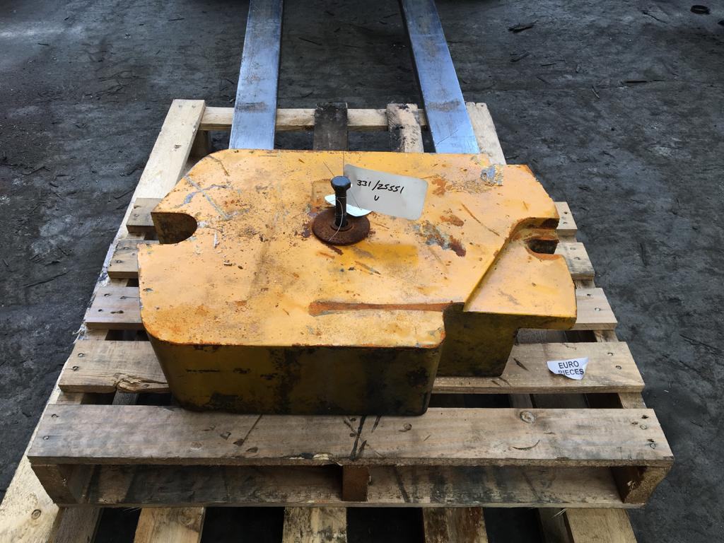SECOND HAND COUNTER WEIGHT JCB Part No. 331/25551 LOADALL, SECOND HAND, TELEHANDLER, USED Vicary Plant Spares