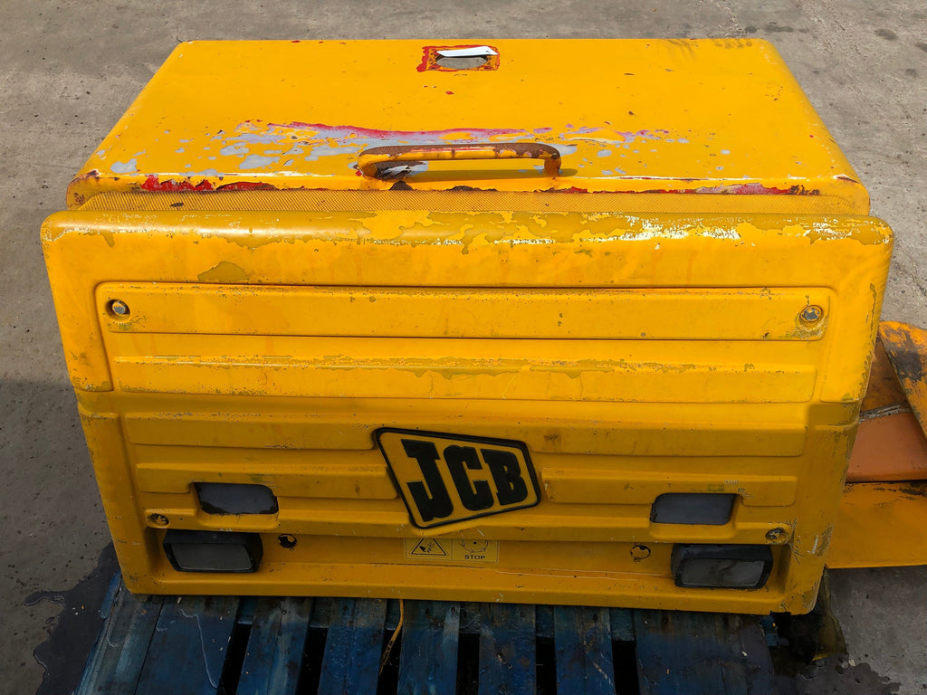 SECOND HAND BONNET JCB Part No. 266/54700 SECOND HAND, USED, WHEELED LOADER Vicary Plant Spares