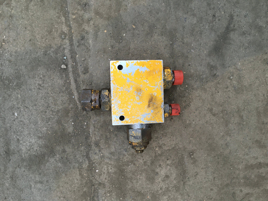 SECOND HAND COUNTERBALANCE VALVE JCB Part No. 25/955300 fs, LOADALL, SECOND HAND, TELEHANDLER, USED Vicary Plant Spares