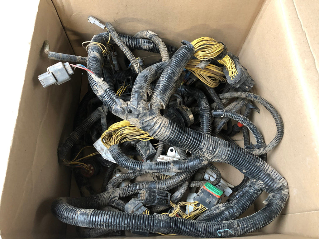 SECOND HAND CAB HARNESS JCB Part No. 721/12030 JS EXCAVATOR, JS130, JS200, SECOND HAND, USED Vicary Plant Spares