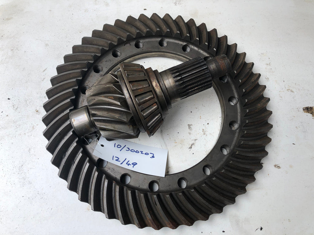 SECOND HAND CROWN WHEEL & PINION JCB Part No. 10/300203 SECOND HAND, USED, WHEELED LOADER Vicary Plant Spares