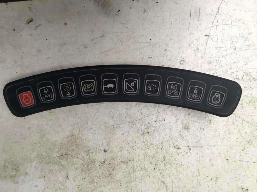 SECOND HAND BANANAN PANEL SWITCH JCB Part No. 701/80237 - Vicary Plant ...