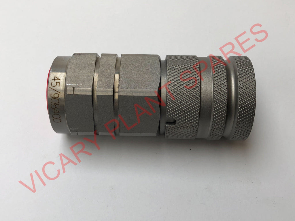 QUICK RELEASE COUPLING FEMALE 3/8 BSP JCB Part No. 45/908400 3CX, LOADALL, RTFL, WHEELED LOADER Vicary Plant Spares