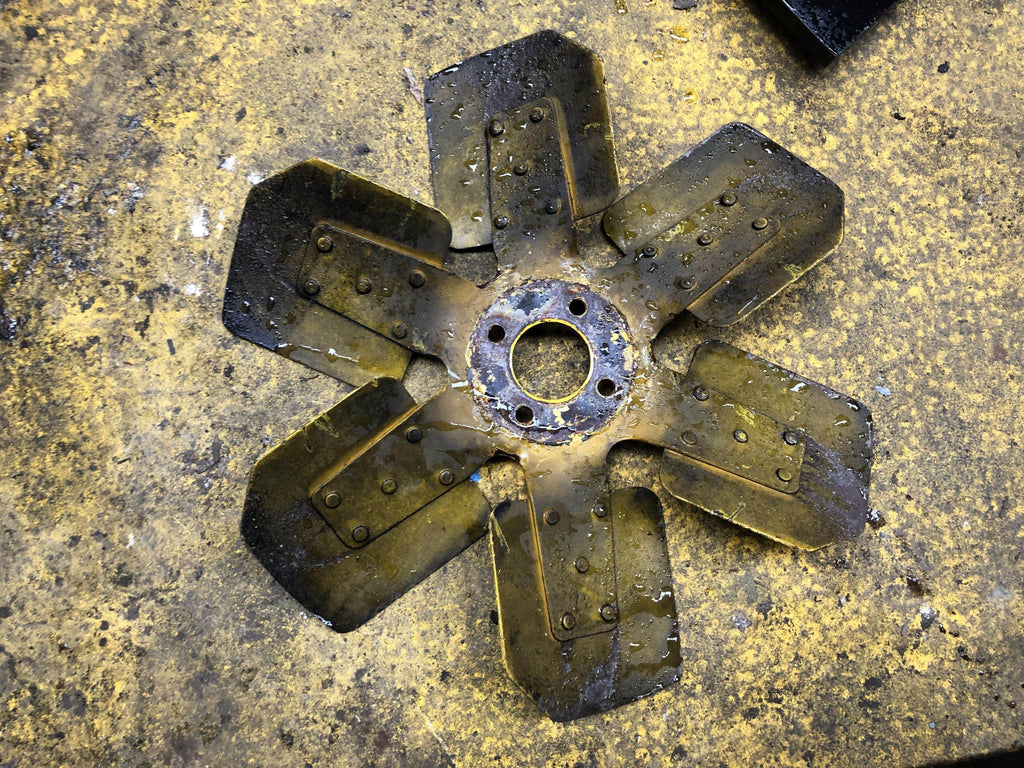 SECOND HAND COOLING FAN JCB Part No. 02/130026 SECOND HAND, USED, WHEELED LOADER Vicary Plant Spares