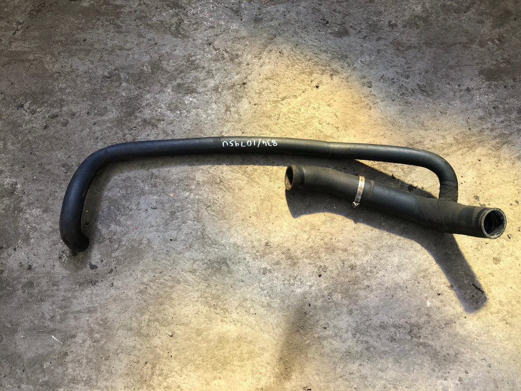 SECOND HAND BOTTOM RADIATOR HOSE JCB Part No. 834/10795 SECOND HAND, USED, WHEELED LOADER Vicary Plant Spares