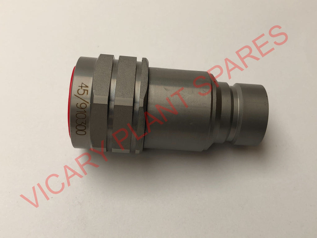 QUICK RELEASE COUPLING MALE 3/4 BSP JCB Part No. 45/910300 3CX, 4CX, JS EXCAVATOR, LOADALL, MINI DIGGER, WHEELED LOADER Vicary Plant Spares