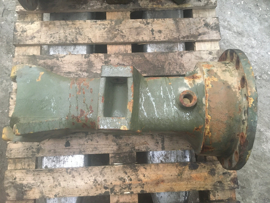 SECOND HAND AXLE HOUSING WITH PLUG JCB Part No. 458/20763 3CX, 4CX, BACKHOE, SECOND HAND, USED Vicary Plant Spares