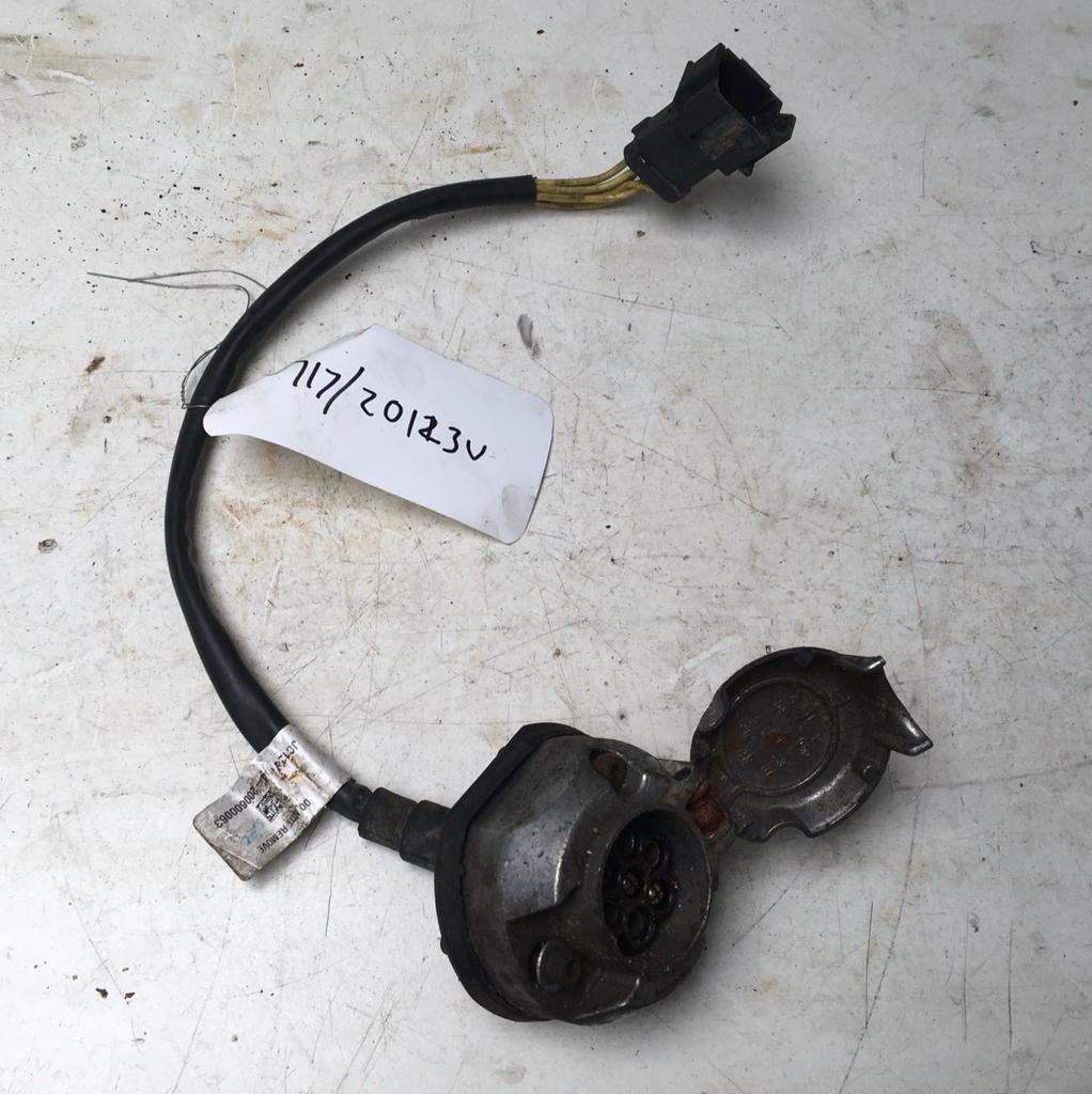 SECOND HAND 7-WAY TRAILER SOCKET JCB Part No. 717/20123 LOADALL, SECOND HAND, TELEHANDLER, USED Vicary Plant Spares