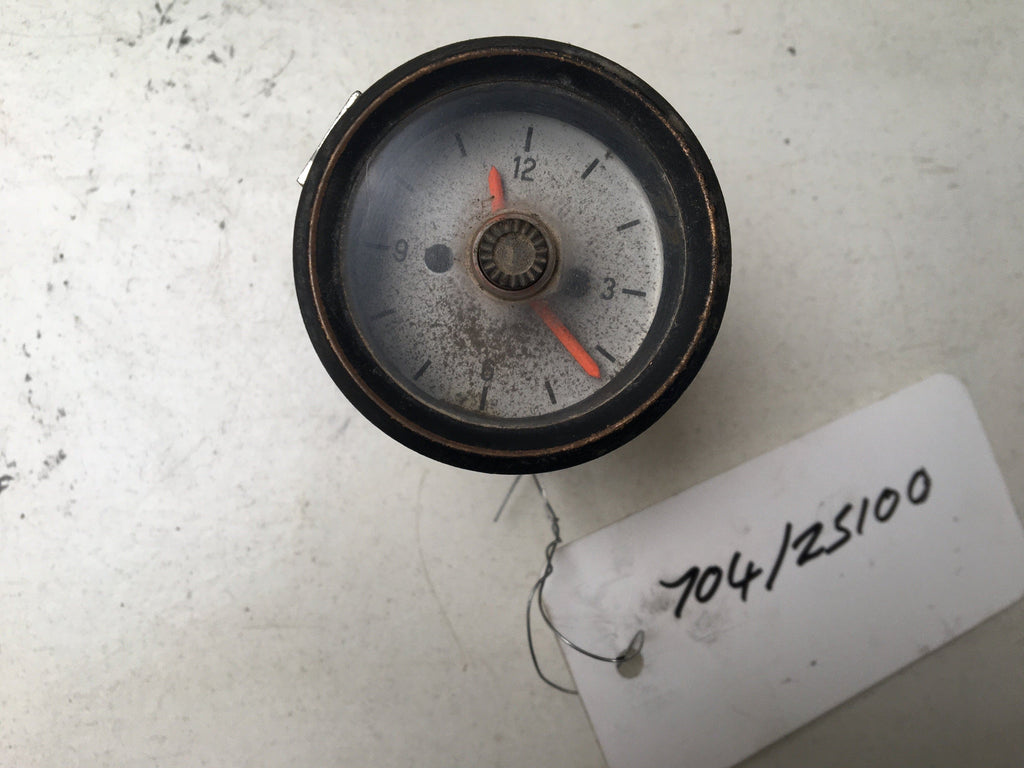 SECOND HAND CLOCK JCB Part No. 704/25100 SECOND HAND, USED, WHEELED LOADER Vicary Plant Spares