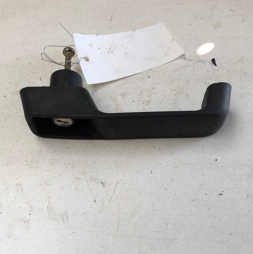 SECOND HAND DOOR HANDLE JCB Part No. 123/06547 2CX, 3CX, 4CX, MINI DIGGER, SECOND HAND, USED, WHEELED LOADER Vicary Plant Spares