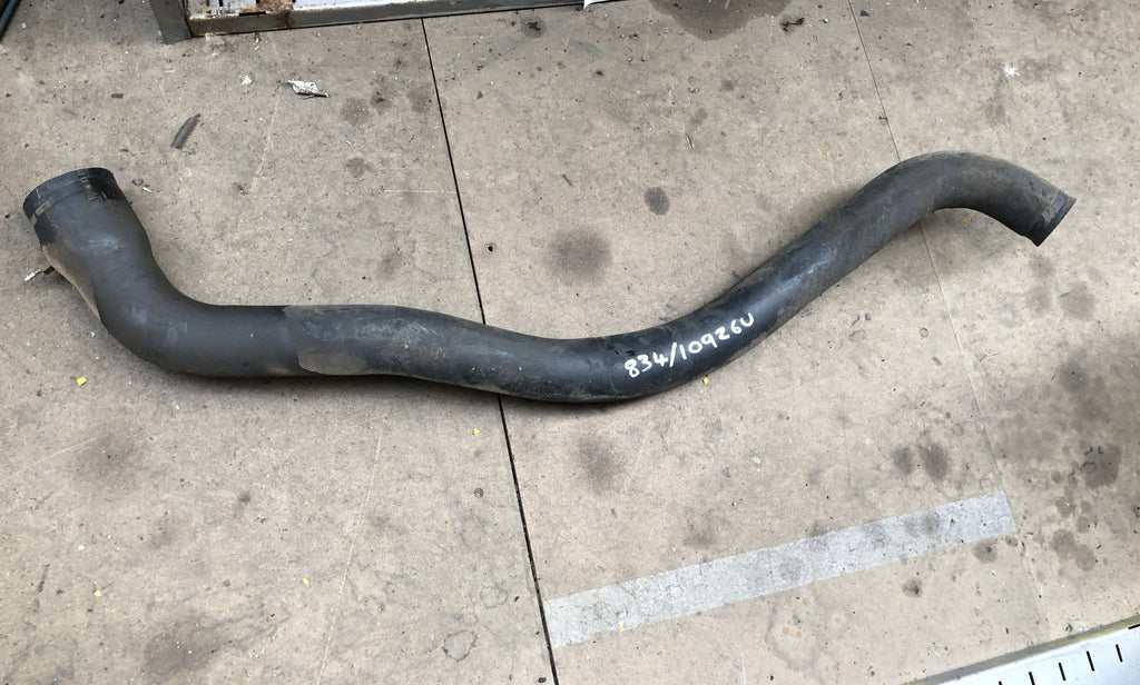 SECOND HAND AIR INDUCTION HOSE JCB Part No. 834/10926 JS EXCAVATOR, JS130, JS200, SECOND HAND, USED Vicary Plant Spares