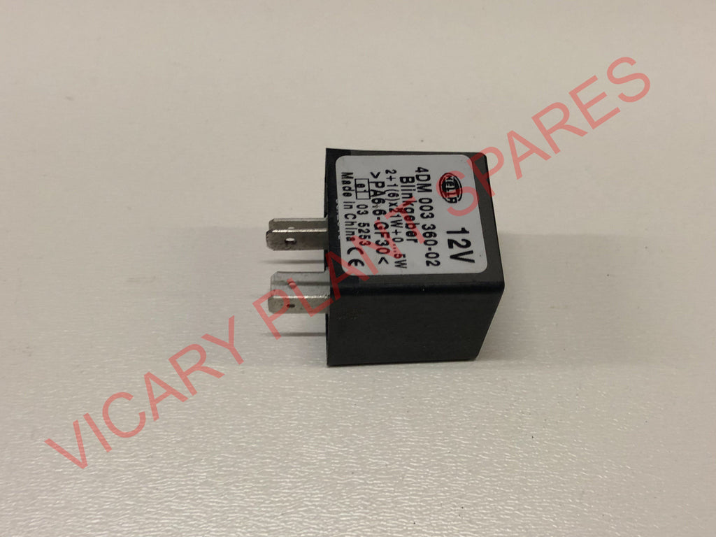 TRAILER RELAY (FLASHER) JCB Part No. 716/21100 - Vicary Plant Spares
