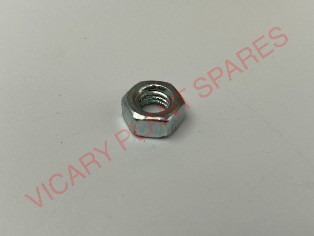 NUT M_6 STD PLAIN JCB Part No. 1370/0101D 3CX, LOADALL Vicary Plant Spares