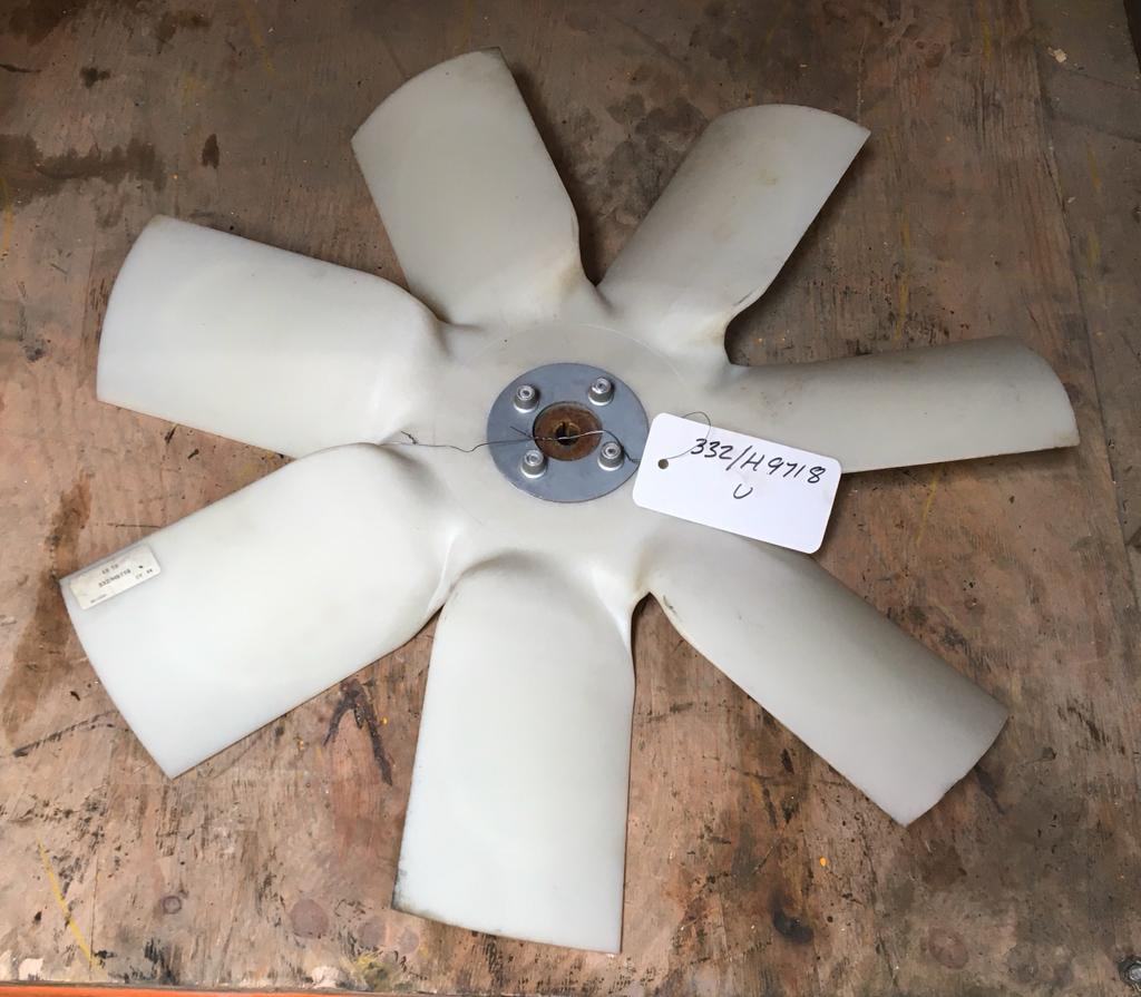 SECOND HAND COOLING FAN JCB Part No. 332/H9718 LOADALL, SECOND HAND, TELEHANDLER, USED Vicary Plant Spares