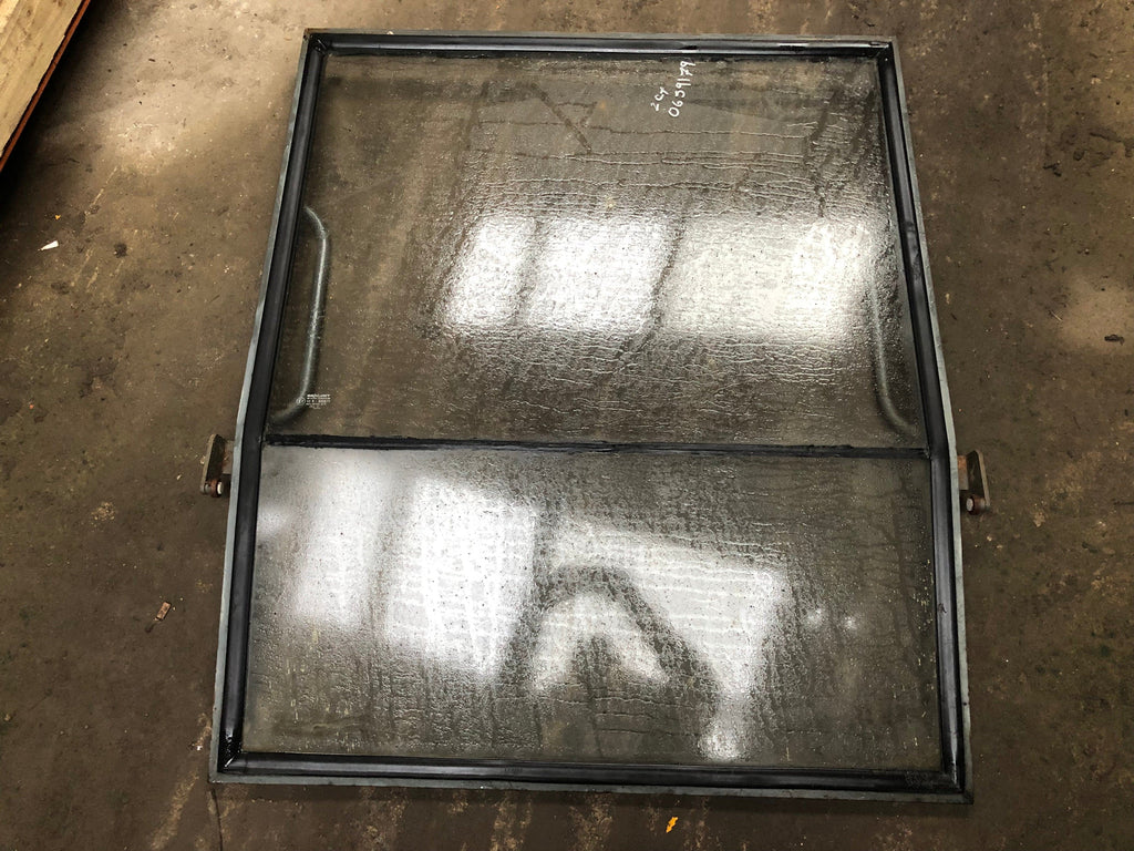 SECOND HAND COMPLETE REAR WINDOW JCB Part No. 140/46700 2CX, SECOND HAND, USED Vicary Plant Spares