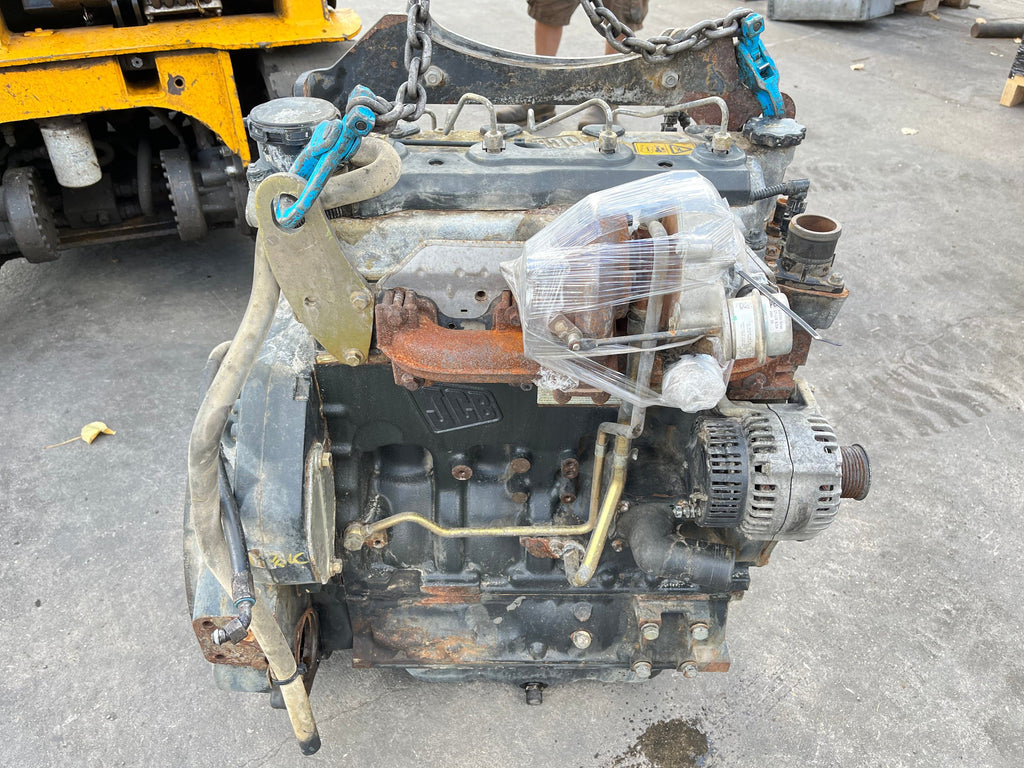 SECOND HAND 444 TIER 3 COMMON RAIL DIESELMAX ENGINE 3CX, 444, BACKHOE, DIESELMAX, SECOND HAND, USED Vicary Plant Spares