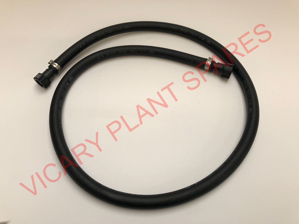 FUEL HOSE 1250mm JCB Part No. 332/D8783 3CX, 4CX, BACKHOE, jcb-parts Vicary Plant Spares