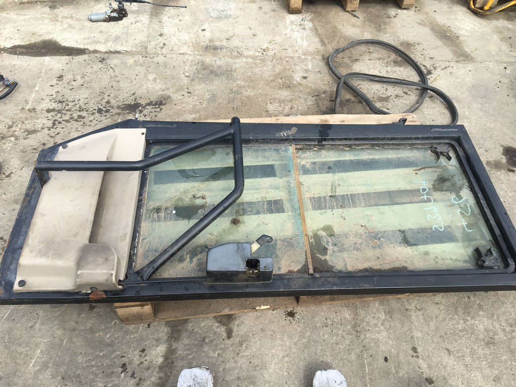 SECOND HAND CAB DOOR JCB Part No. 335/05088 SECOND HAND, USED, WHEELED LOADER Vicary Plant Spares