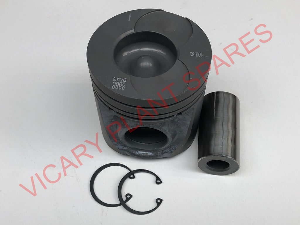 PISTON ASSEMBLY 1MM O/S JCB Part No. 02/201792 3CX, LOADALL Vicary Plant Spares