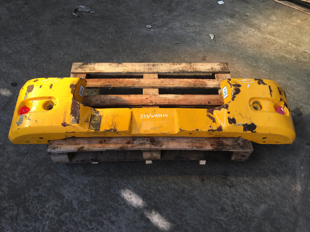 SECOND HAND COUNTERWEIGHT JCB Part No. 333/W9586 SECOND HAND, TM, USED Vicary Plant Spares