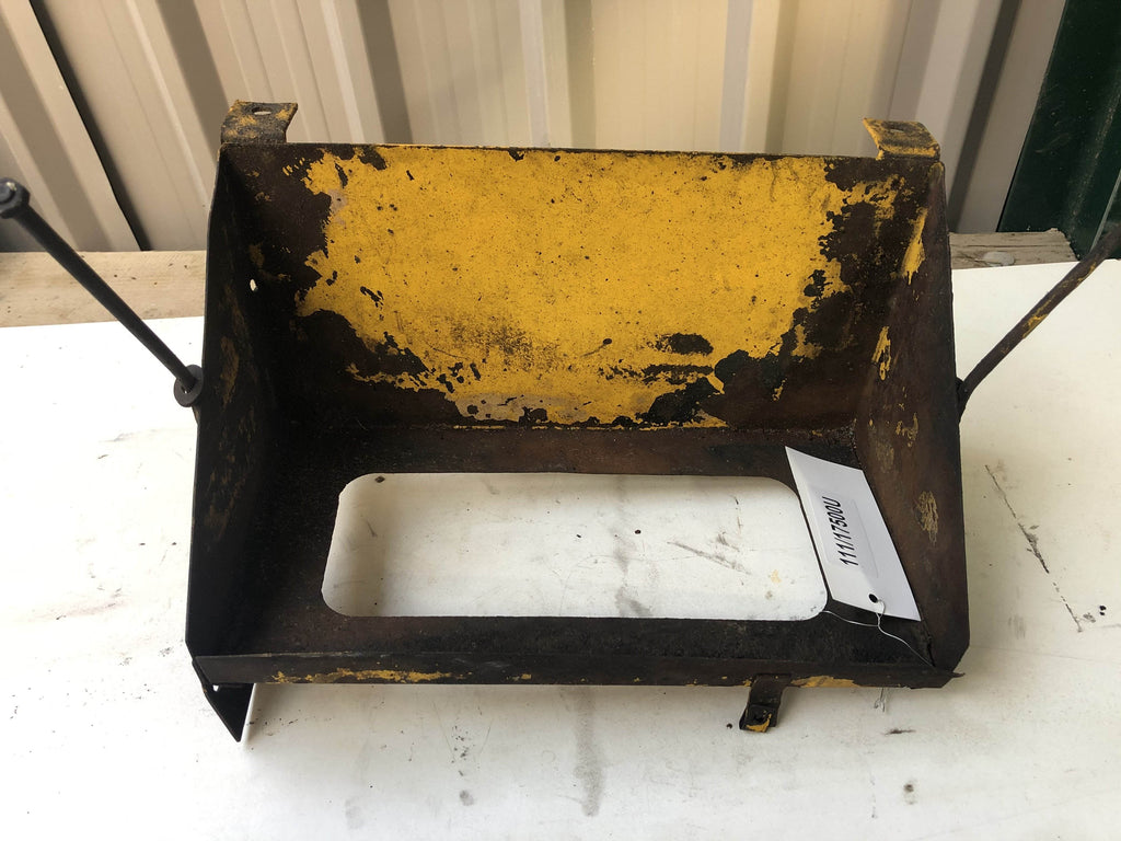 SECOND HAND BATTERY TRAY JCB Part No. 111/17500 3C, BACKHOE, SECOND HAND, USED, VINTAGE Vicary Plant Spares