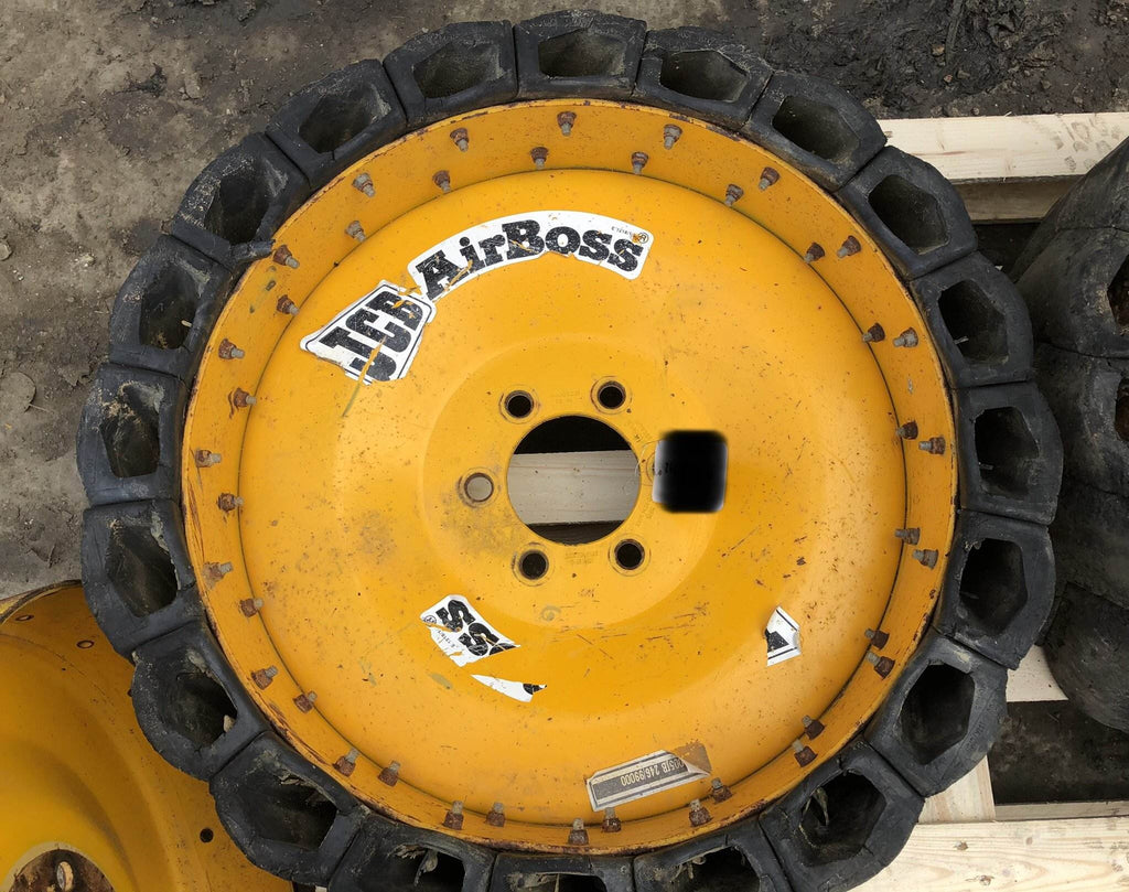 SECOND HAND 1CX WHEEL JCB Part No. 246/75100 1CX, SECOND HAND, USED Vicary Plant Spares