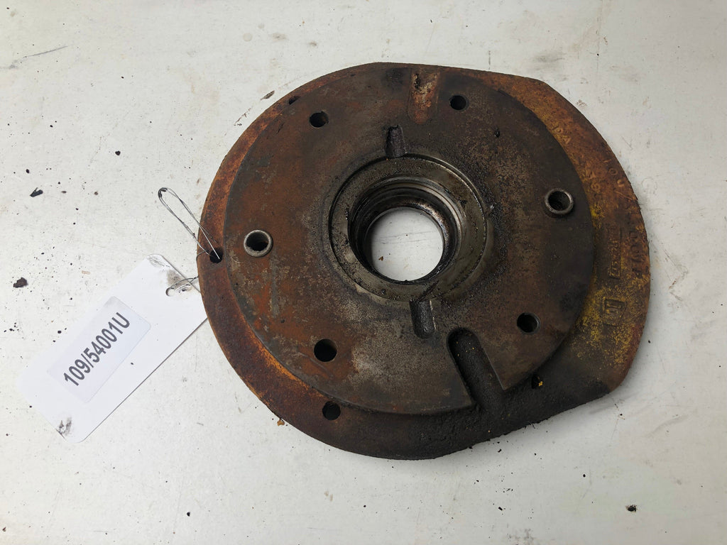 SECOND HAND BRAKE HOUSING COVER JCB Part No. 109/54001 3C, BACKHOE, SECOND HAND, USED, VINTAGE Vicary Plant Spares