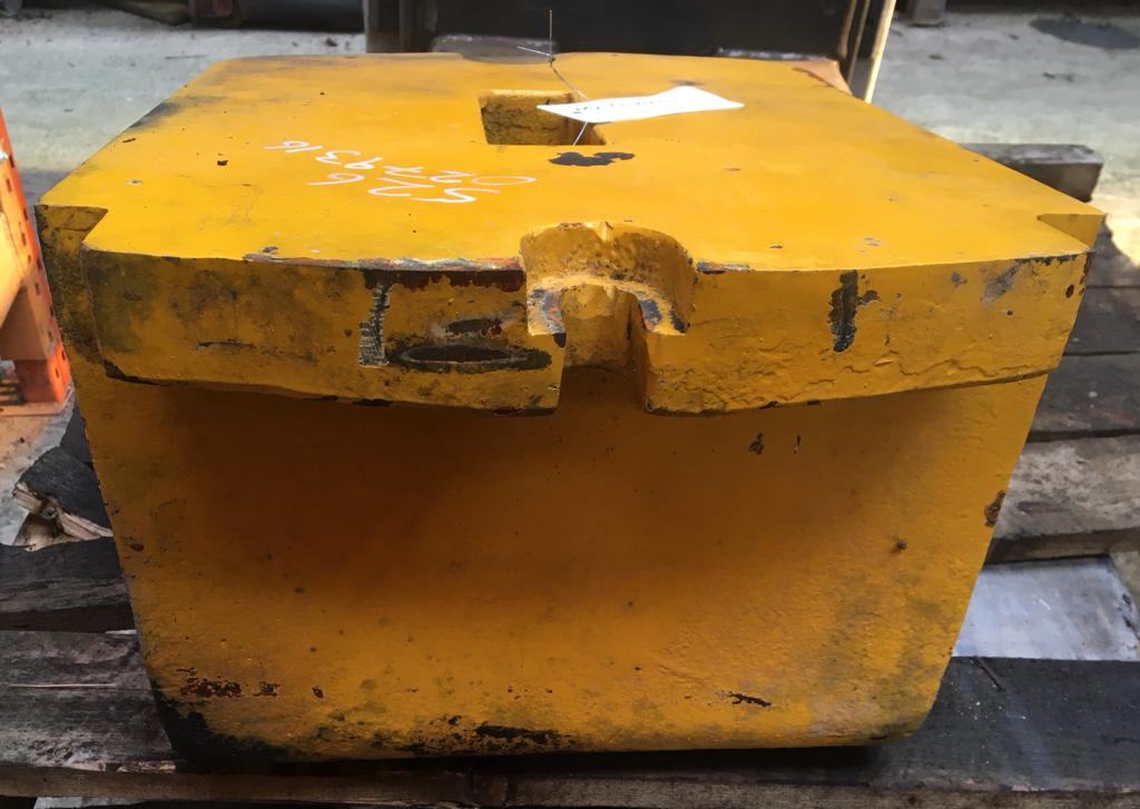 SECOND HAND COUNTER WEIGHT JCB Part No. 162/01024 LOADALL, SECOND HAND, TELEHANDLER, USED Vicary Plant Spares