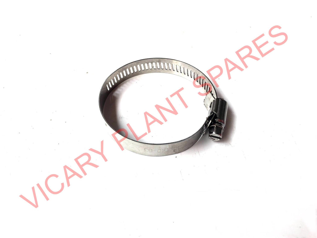 HOSE CLAMP CROSS OVER TUBE JCB Part No. 320/05569 444, DIESELMAX Vicary Plant Spares