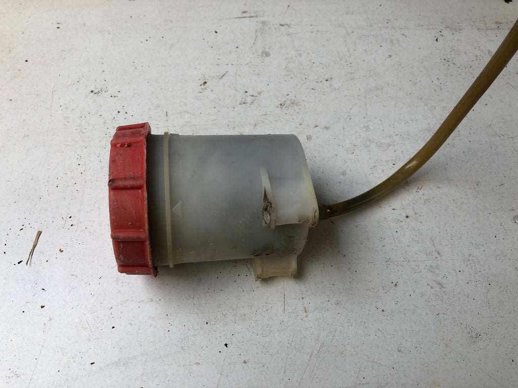 SECOND HAND BRAKE RESERVOIR JCB Part No. 158/24200 LOADALL, SECOND HAND, TELEHANDLER, USED Vicary Plant Spares