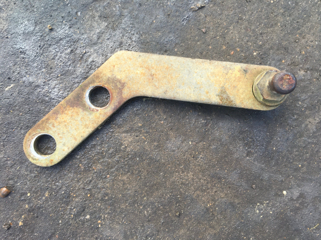 SECOND HAND DOOR CATCH BRACKET JCB Part No. 123/00595 3CX, BACKHOE, SECOND HAND, USED Vicary Plant Spares