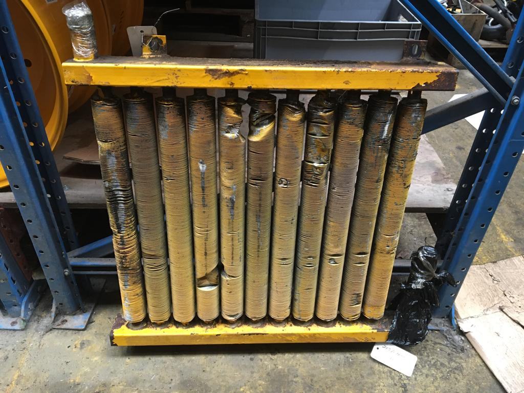 SECOND HAND 11 ROW COOLER JCB Part No. 213/17800 EARLY EXCAVATOR, SECOND HAND, USED, VINTAGE Vicary Plant Spares