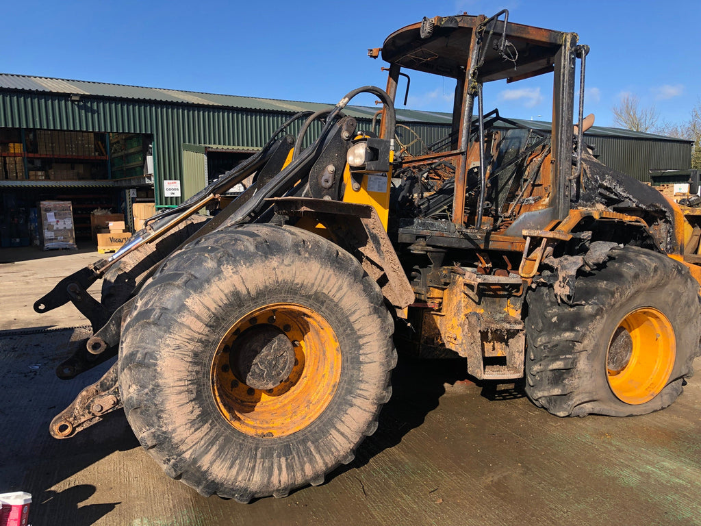 JCB 418S SERIAL NUMBER 2335754 YEAR 2014 WHEELED LOADER Vicary Plant Spares
